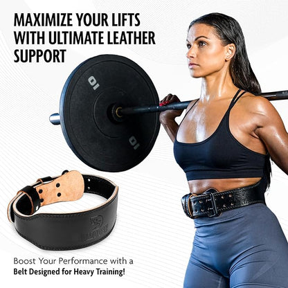DMoose Weight Lifting Belt - Squat and Gym 7MM Premium