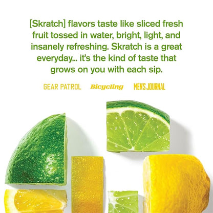 Skratch Labs Hydration Powder | Sport Drink Mix | Electrolytes Powder for Exercise, Endurance, and Performance | Lemon + Lime | 60 Servings | Non-GMO, Vegan, Kosher