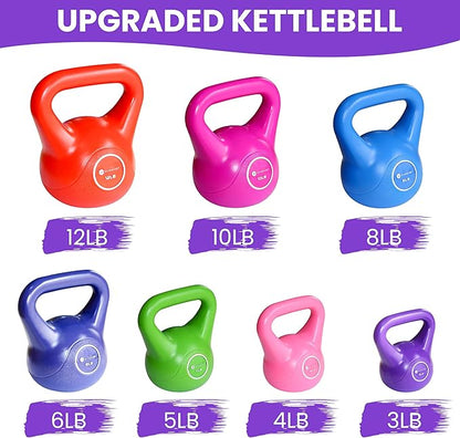 Gymenist Exercise Kettlebell Fitness Workout Body Equipment Choose