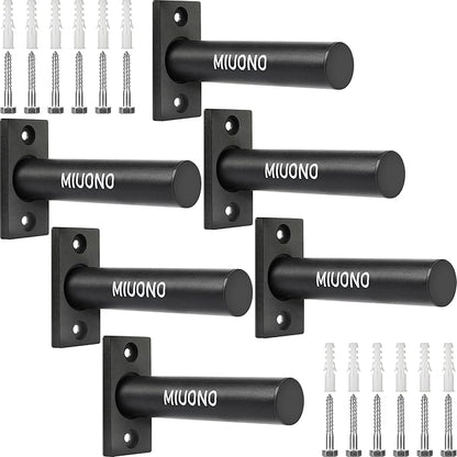 Weight Plate Holder, 6 Pack Weight Plate Rack, Fit for 2 Inch Olympic Plate Storage Home Gym