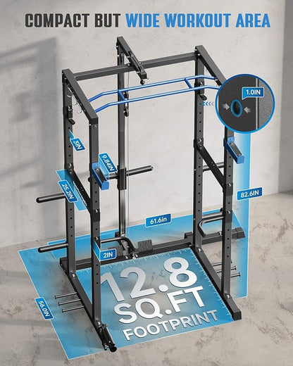Sportsroyals Power Cage 1600lbs Multi-Function