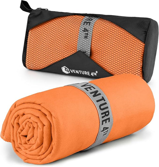 VENTURE 4TH Quick Dry Towel. Microfiber Travel Towel