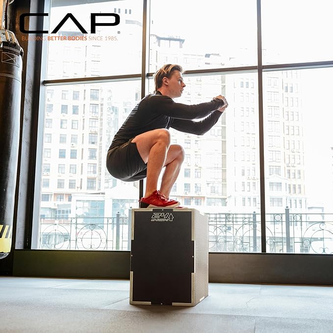 CAP Barbell 3-in-1 Plyometric Box