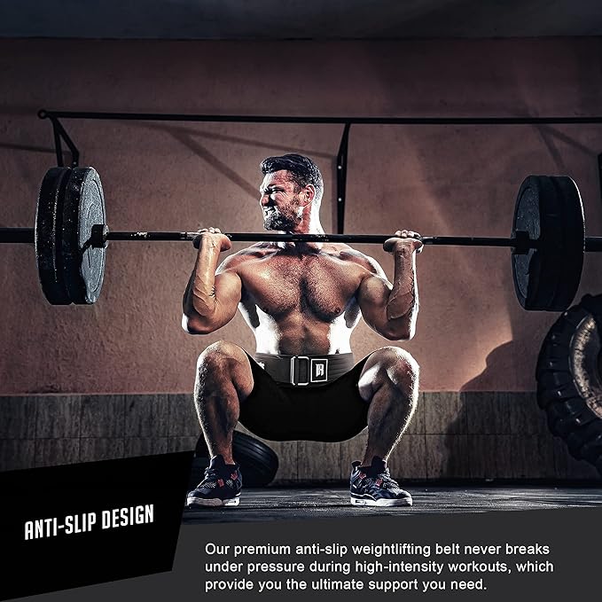RIMSports Quick Locking Weight Lifting Belt Premium Lifting