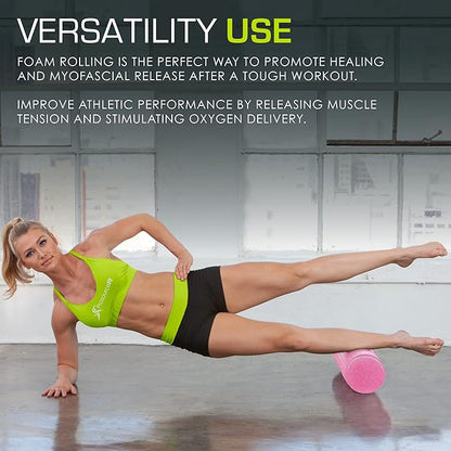 ProsourceFit High Density Foam Rollers 12 - Inches long
