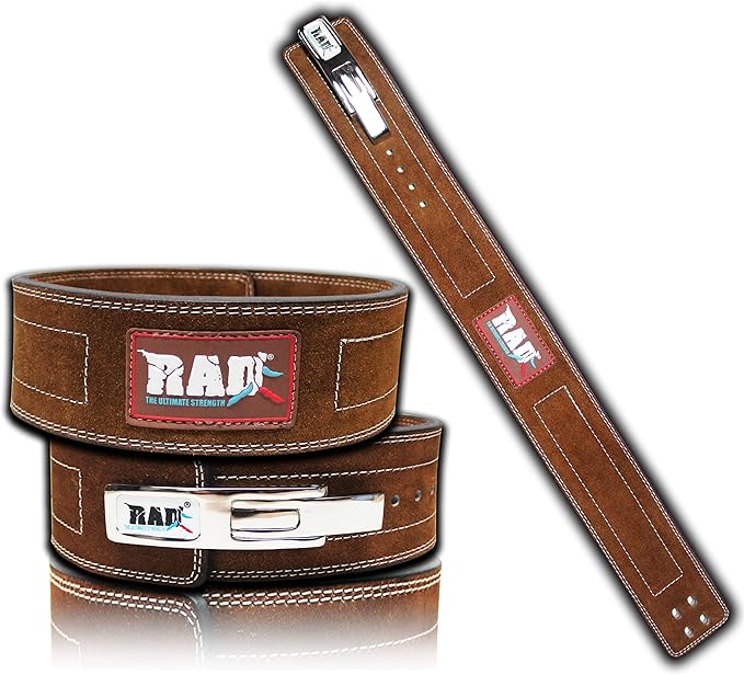 RAD Weight Lifting Belt for Men & Women 4 Inch 10 mm
