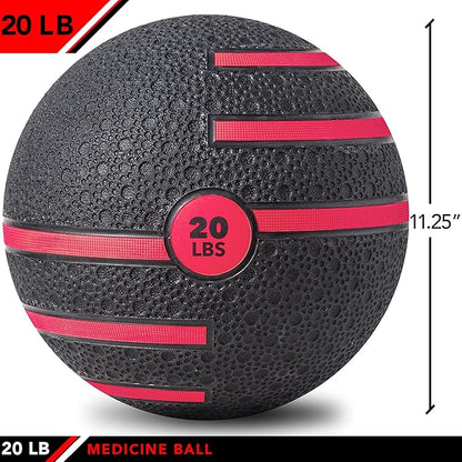 JFIT Medicine Exercise Ball with Dual Texture