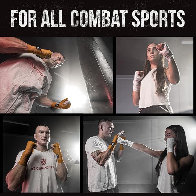 BOXERPOINT 180" Ringside Boxing Wraps for Men and Women