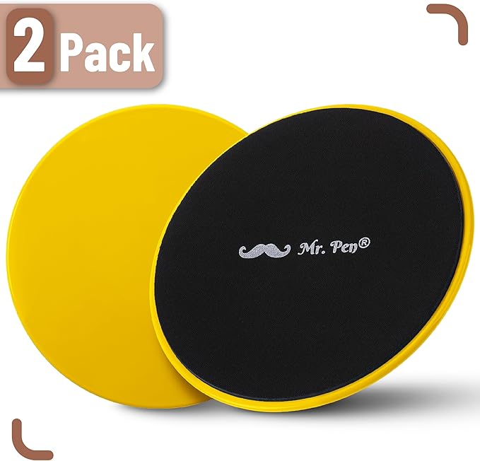 Mr. Pen- Core Sliders for Working Out 2 Pack,