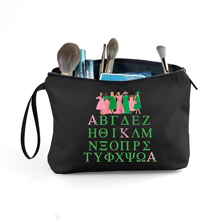 Big Little Sorority Gifts,Cool Gifts for Female Friend,Female Friend Gift Ideas,Friend Gifts for Women Birthday,Make Up Bags for Women,Sorority Gifts for Women