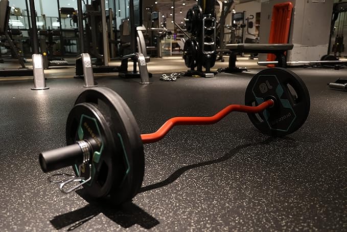 Chong Olympic Barbell 47Inch-4FT-350lb /86Inch-7FT-1500lb EZ Curl Weight Bar