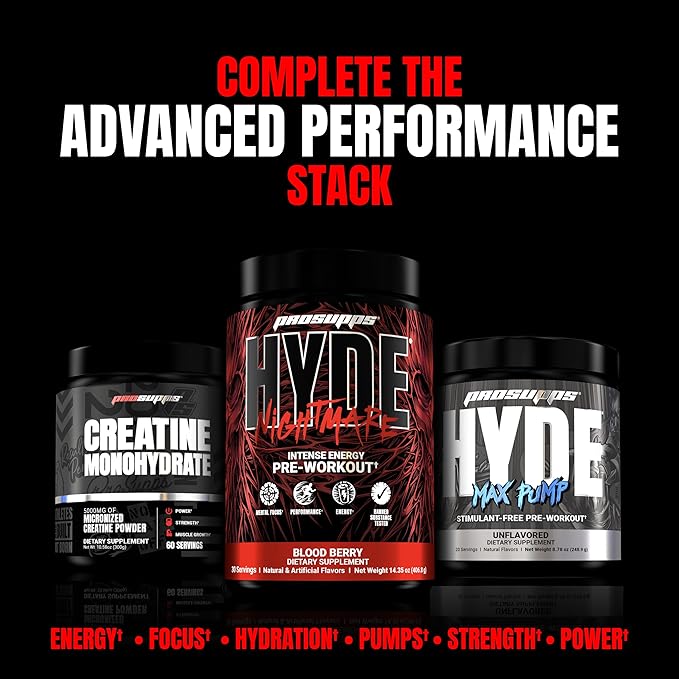PROSUPPS Creatine Monohydrate Powder 300g, 100% Pharmaceutical Grade Micronized 5,000mg Creatine Monohydrate, 60 Servings