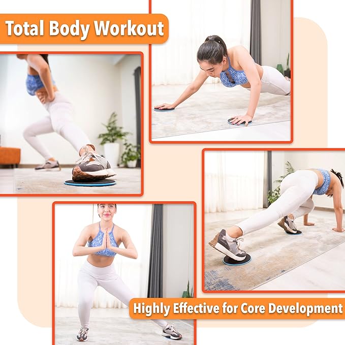 Mr. Pen- Core Sliders for Working Out 2 Pack,