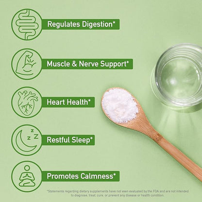 NaturalSlim Magicmag Pure Magnesium Citrate Powder – Stress, Constipation, Muscle, and Heart Support | Natural Strawberry & Lime Flavored Magnesium Supplement - 8oz Drink Mix (2 Pack)