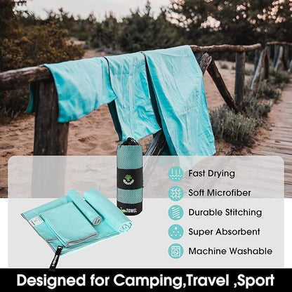 4Monster Camping Towels 3 Size at 1 Pack