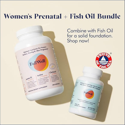 Prenatal Vitamins Lemon | choline, folate, vitamin D for fetal growth, brain development | 26 Vital Nutrients | Dietitian-formulated, OBGYN recommended, non-GMO, 3rd Party tested, 30 Servings