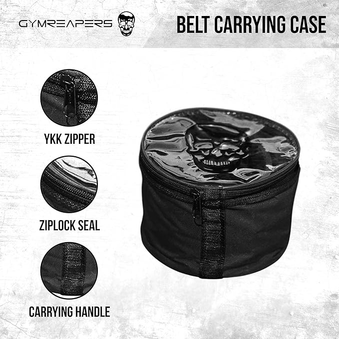 Gymreapers Weight Lifting Belt - 7MM Heavy Duty 4 Inches