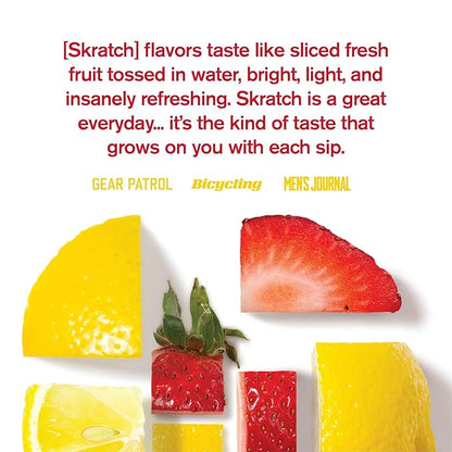 Skratch Labs Hydration Powder | Sport Drink Mix | Electrolytes Powder for Exercise, Endurance, and Performance | Strawberry Lemonade | 60 Servings | Non-GMO, Vegan, Kosher