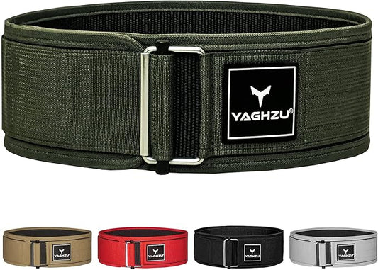 Quick Locking Weight Lifting Belt - Adjustable Lifting 4 inch