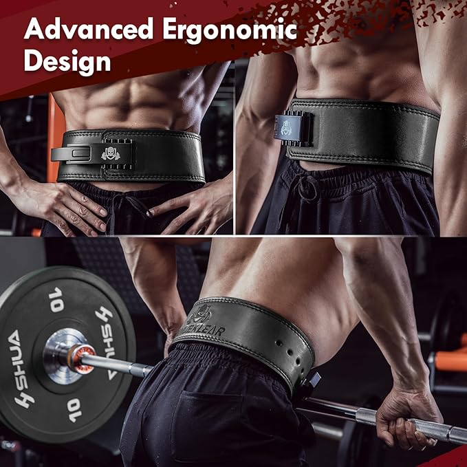 Lever Belt Weightlifting 10mm Back