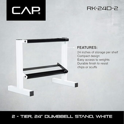Cap Barbell Two Tier Dumbbell Rack