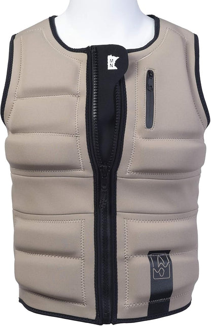 Mens Neoprene Wakesurf Comp Vest - Designed Exclusively for Wake Surfing, but Great for All Other Watersports Activities!