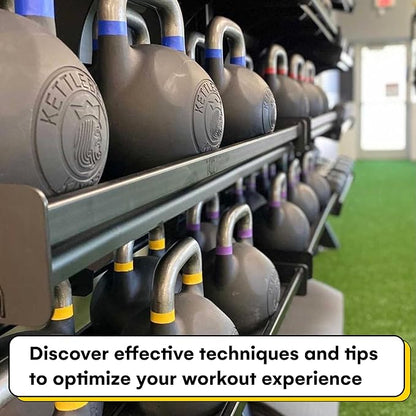 Kettlebell Kings Powder Coated Kettlebell Weights - 9-97