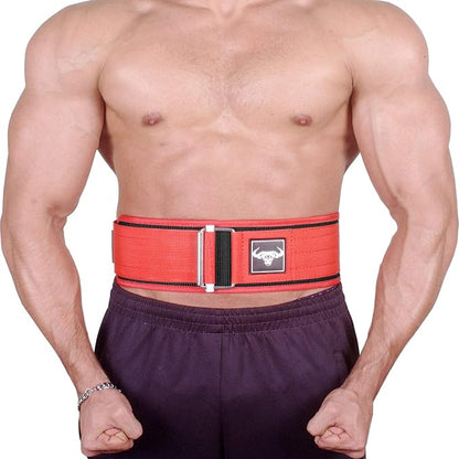 IBRO Quick Locking Premium Weight Lifting Belt - Powerlifting 4 Inch