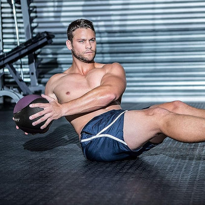 RitFit Weighted Medicine Ball - Non-Slip Rubber Shell
