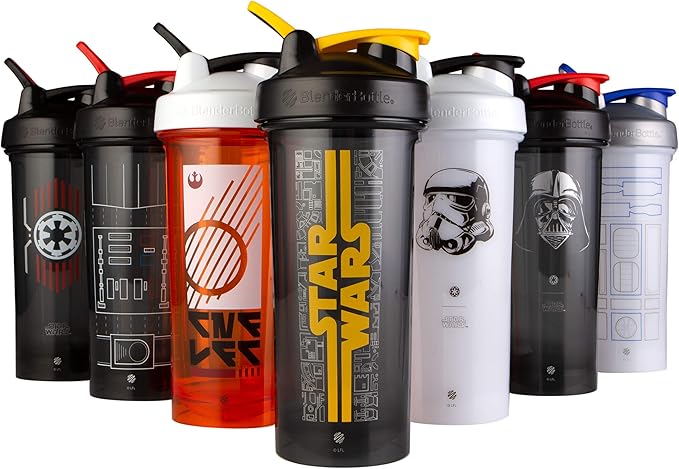 BlenderBottle Star Wars Shaker Bottle Pro Series Perfect for Protein Shakes and Pre Workout, 28-Ounce, Trench (Pack of 1)