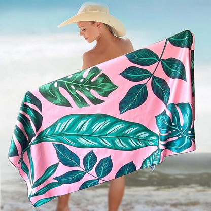 Elite Trend Microfiber Beach Towel - Extra Large 78x35 Inch