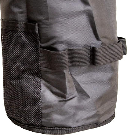 Jadyn Durable Cinch Top Makeup Organizer - Compact Travel Makeup Bag - 7 Interior Pockets for Cosmetics - Drawstring Toiletry Travel Bag for Women - 6L Storage Capacity - (Dusty Lavender)