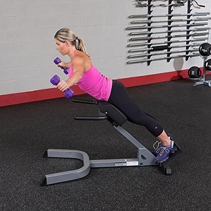 Body-Solid (GHYP345) 45 Degree Hyperextension Bench - Adjustable