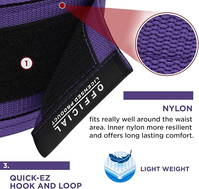 RDX Women Weight Lifting Belt 4” Adjustable Back