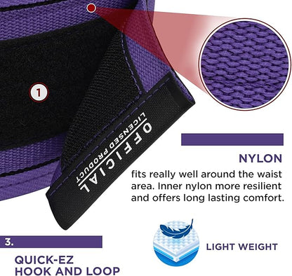 RDX Women Weight Lifting Belt 4” Adjustable Back