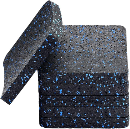 Treadmill Mat Pads 3.94" x 3.94" x 0.5" (6 (6 PCS)
