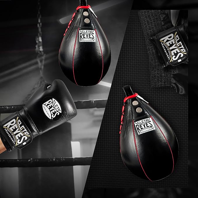 CLETO REYES Platform Leather Punching Speed Bag for Boxing, MMA, Muay Thai, Training Equipment