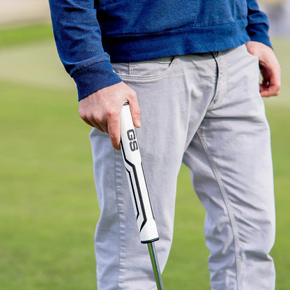 GoSports GS1 Tour Golf Putter – Choose Oversized Grip or Traditional Grip - 34” Right-Handed Blade Putter with Milled Face