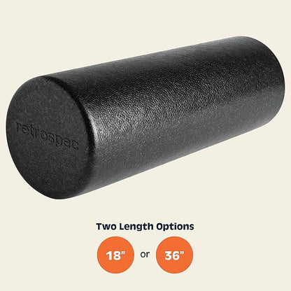 Retrospec Relief Foam Roller 18" & 36" High-Density