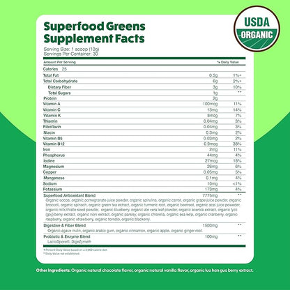 Feel Great Reds and Greens Powder 300 Grams