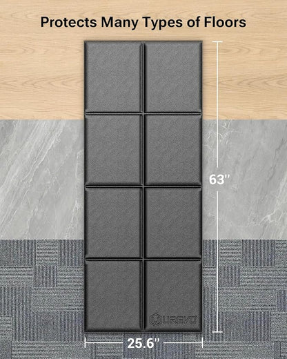 UREVO Foldable Treadmill Mat