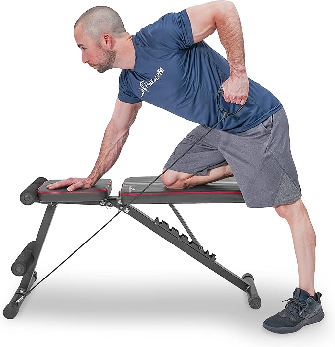 ProsourceFit Foldable & Adjustable Multi-Purpose Weight Bench Home