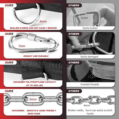 3-in-1 Weight Lifting Belt for Men 40.6 IN 350 LBS