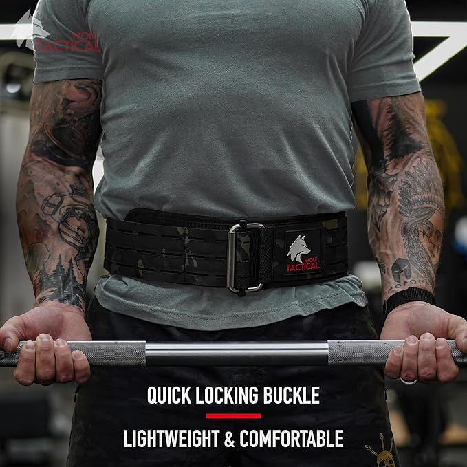 WOLF TACTICAL Weight Lifting Belt – Weight Belt