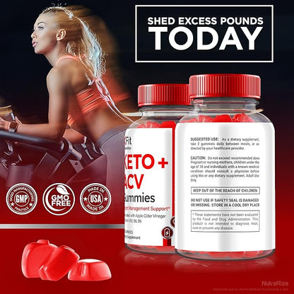 Xfit Keto ACV Gummies, Official Keto+ACV Supplement, All Natural Apple Cider Vinegar 1000 MG, X Fit Keto Plus ACV Gummy for Health and Fitness, Gomitas Review (60 Gummies)