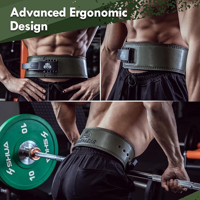 Lever Belt Weightlifting 10mm Back