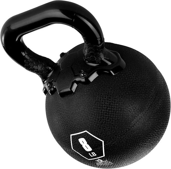 Champion Sports Rhino Kettlebell Rubber Weights