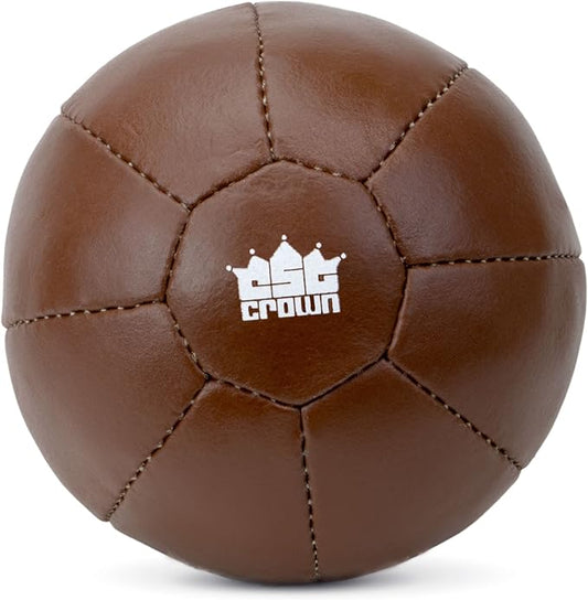 Crown Sporting Goods Vintage Soft Touch Leather Weighted