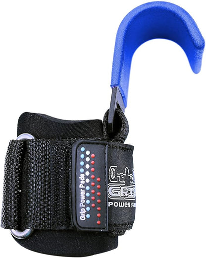 Weight Lifting Hooks Heavy Duty Lifting Wrist Straps