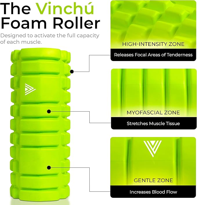 The Vinchu Foam Roller - Deep Tissue Massage